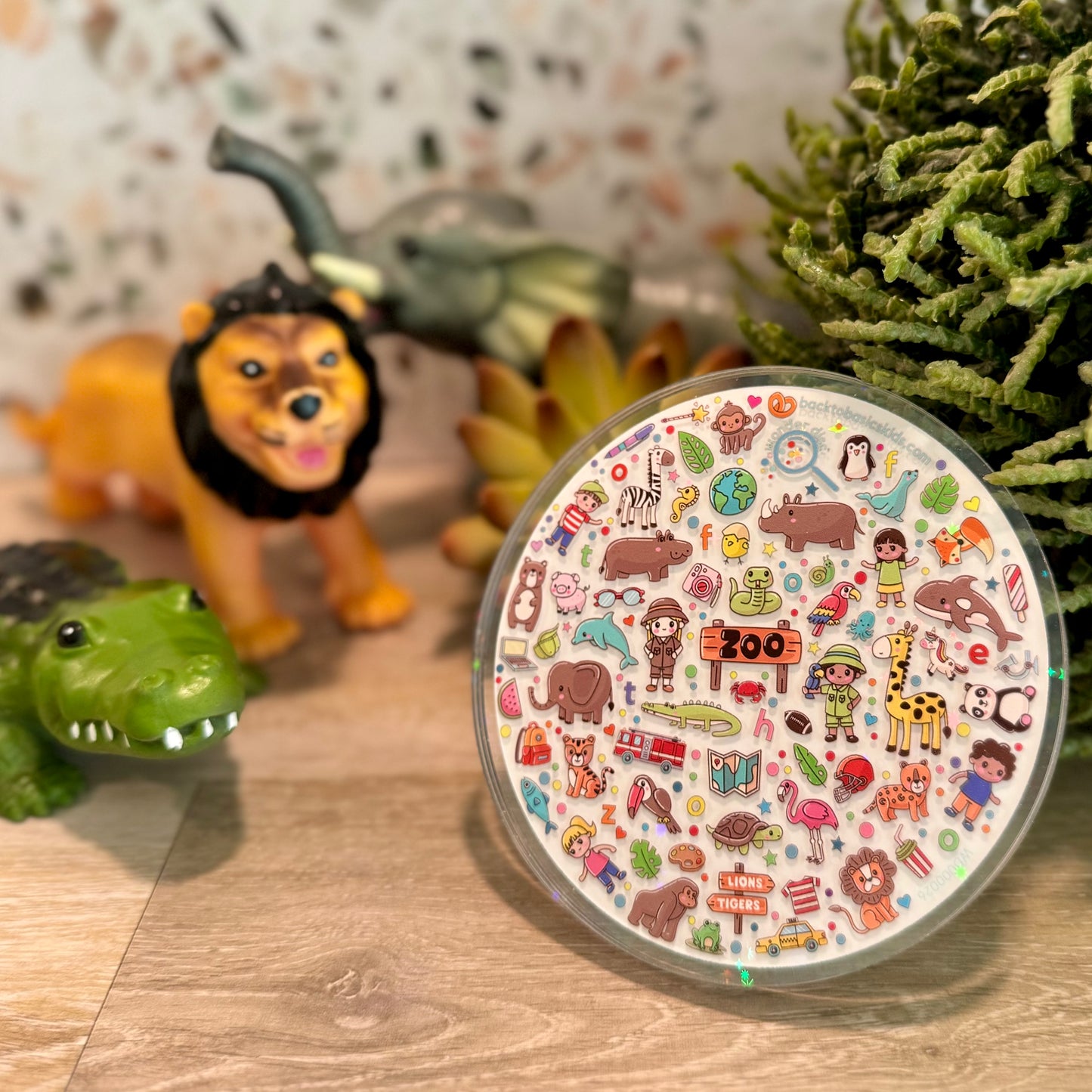 Off to the Zoo Wonder Disc - Back to Basics Kids