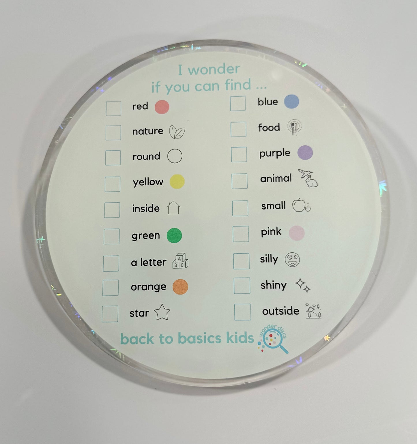 Holiday Baking Wonder Disc - Back to Basics Kids